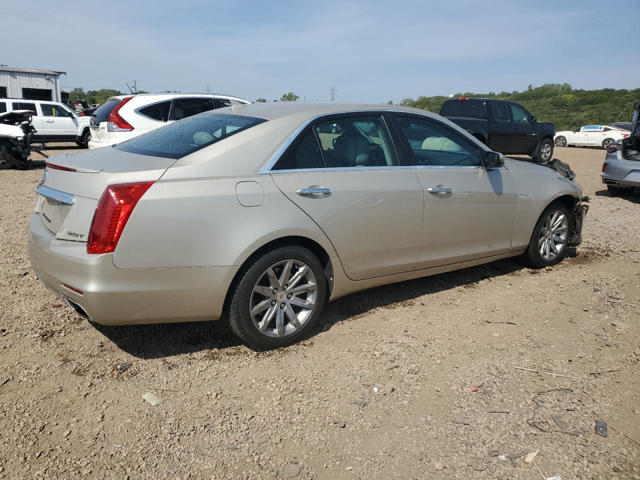 2014 Cadillac Cts beige null gas 1G6AW5SX7E0173129 photo #4