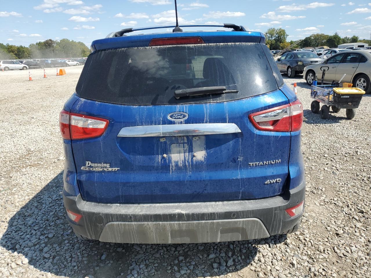 2021 Ford Ecosport Titanium VIN: MAJ6S3KL3MC403588 Lot: 72046485