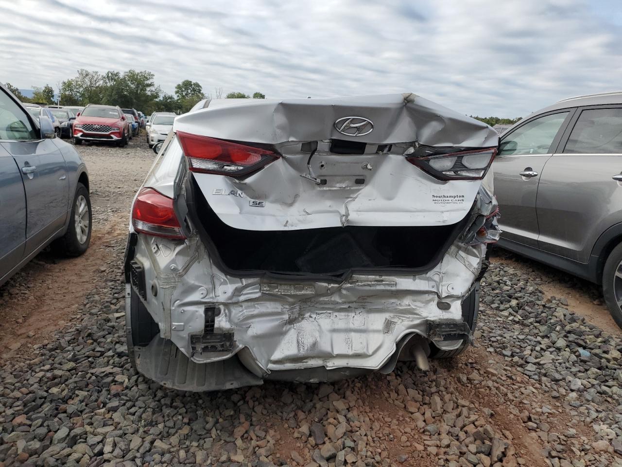 2017 Hyundai Elantra Se VIN: KMHD74LF1HU388876 Lot: 81306535