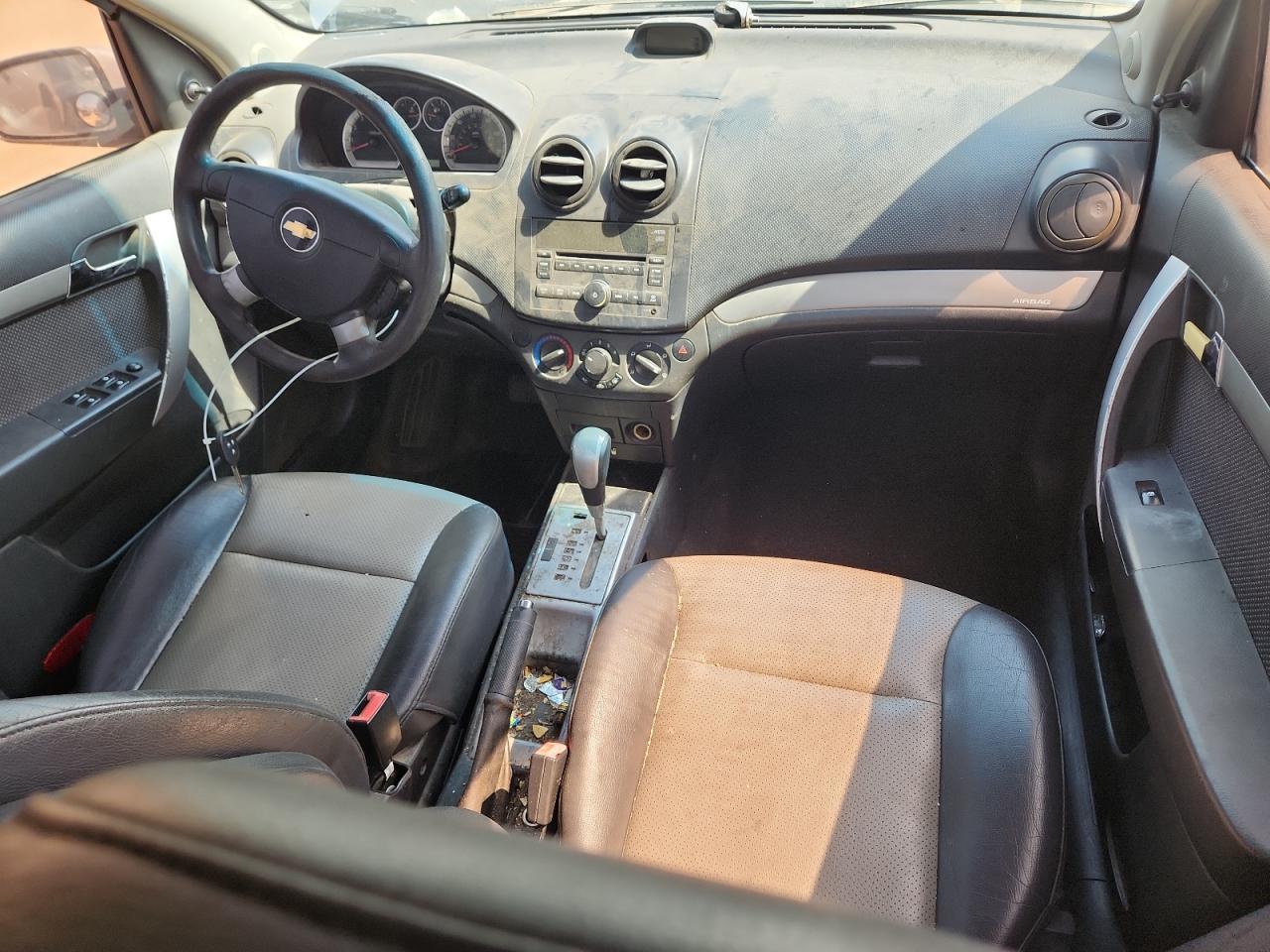 2009 Chevrolet Aveo Ls VIN: KL1TD56E89B626986 Lot: 80158725