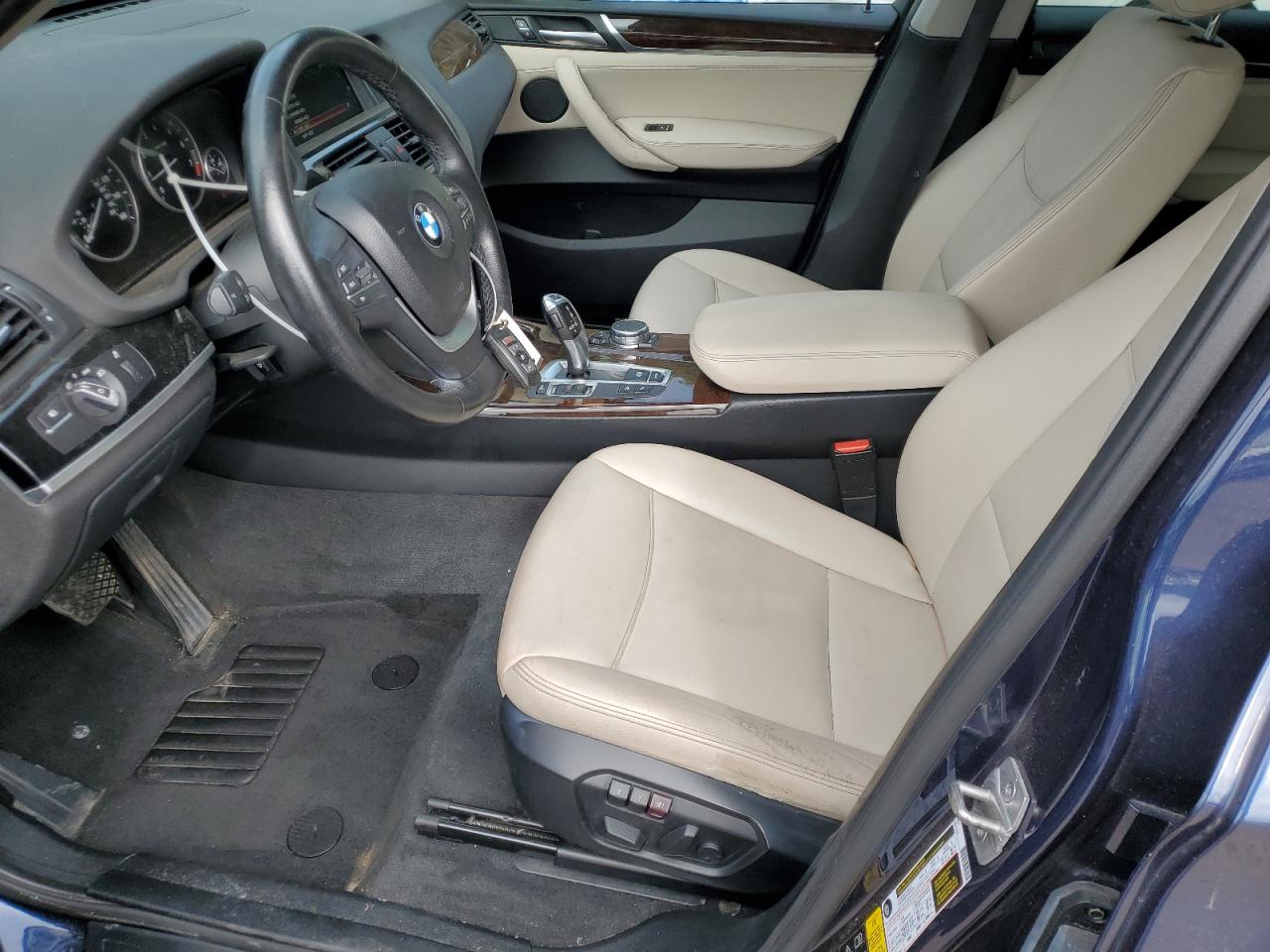 2015 BMW X3 xDrive28I VIN: 5UXWX9C52F0D60723 Lot: 81090375