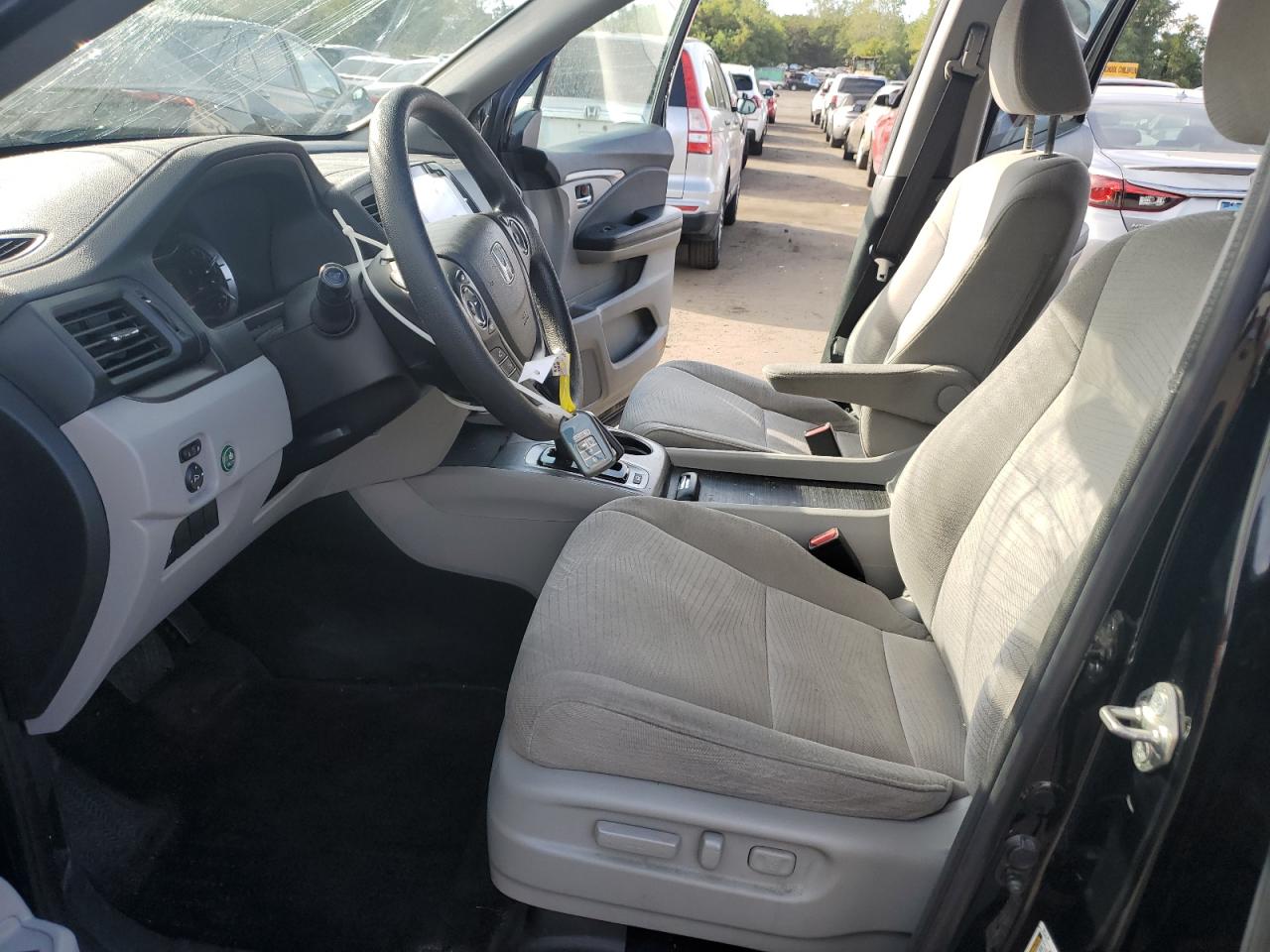 2017 Honda Pilot Ex VIN: 5FNYF6H3XHB048735 Lot: 80731025
