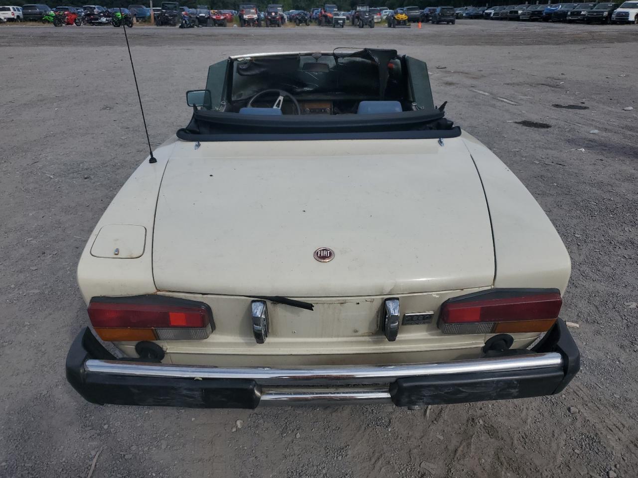 1981 Fiat 124 Spider VIN: ZFAAS00B1B8181847 Lot: 80530895