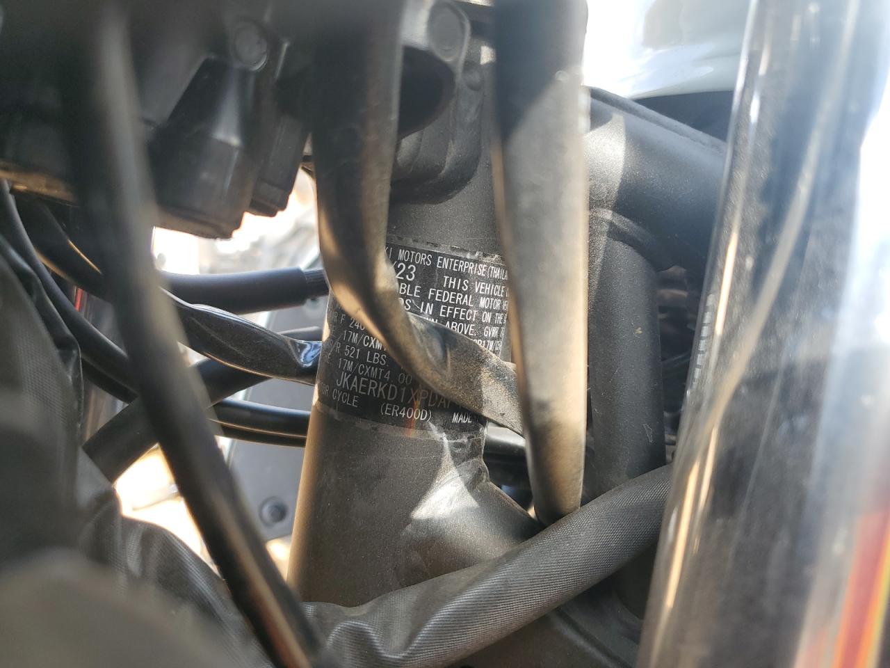 2023 Kawasaki Er400 D VIN: JKAERKD1XPDAP4052 Lot: 80751235