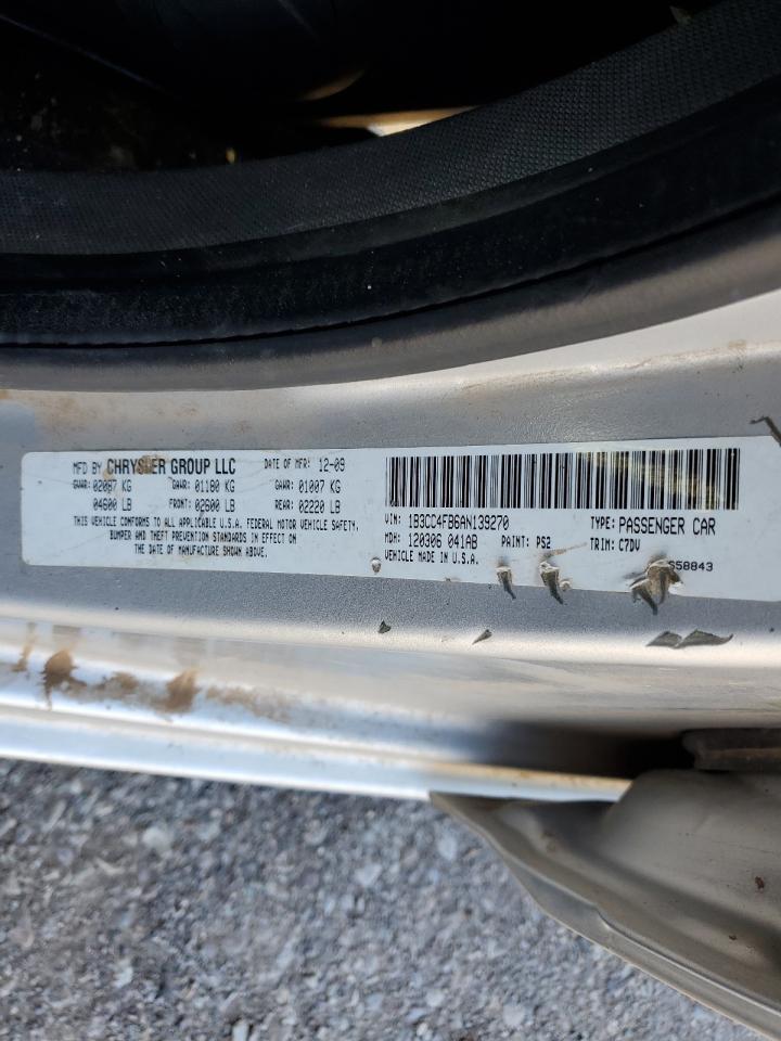 2010 Dodge Avenger Sxt VIN: 1B3CC4FB6AN139270 Lot: 83783805