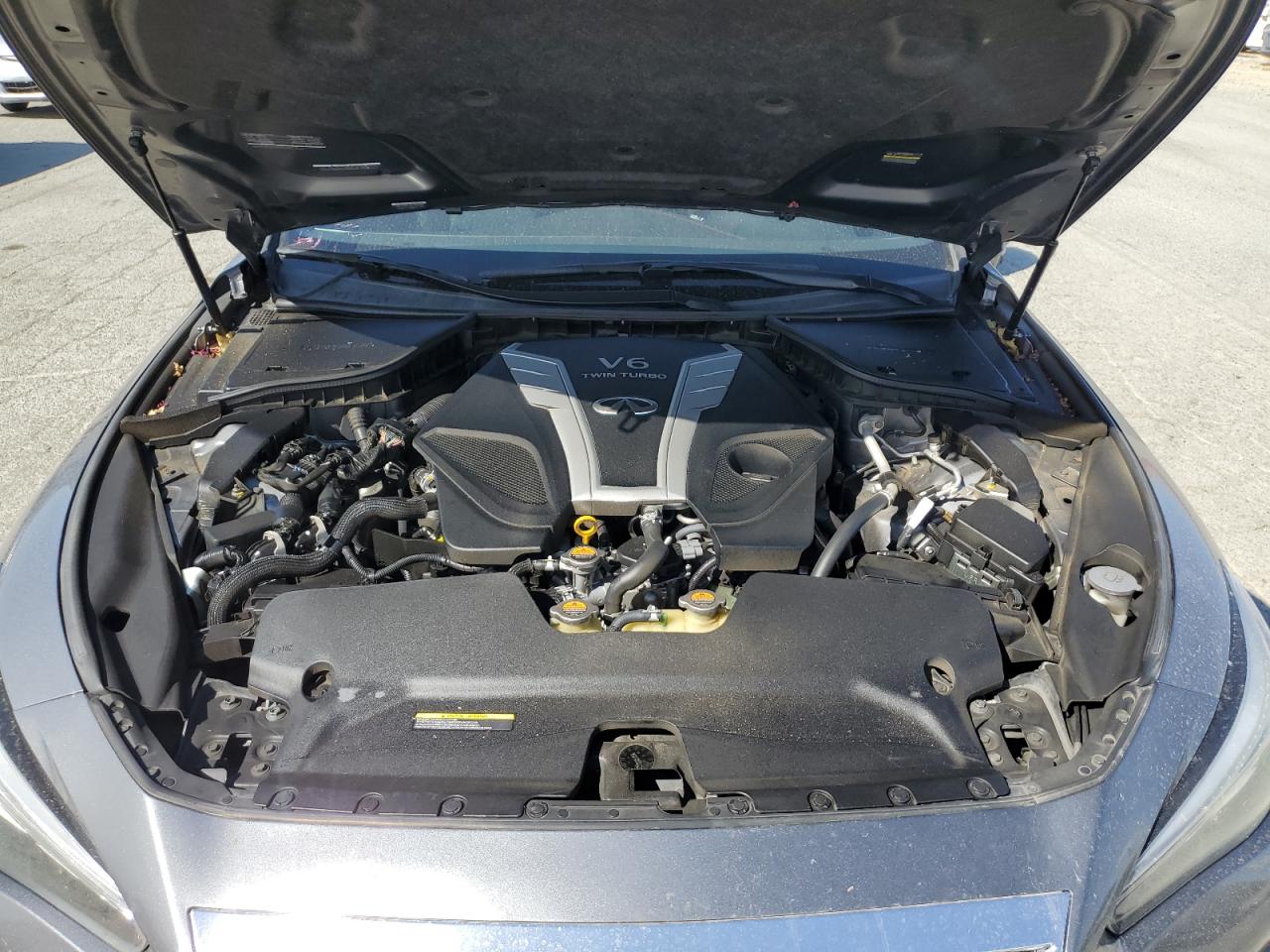 2018 Infiniti Q50 Red Sport 400 VIN: JN1FV7AP6JM460339 Lot: 80098375