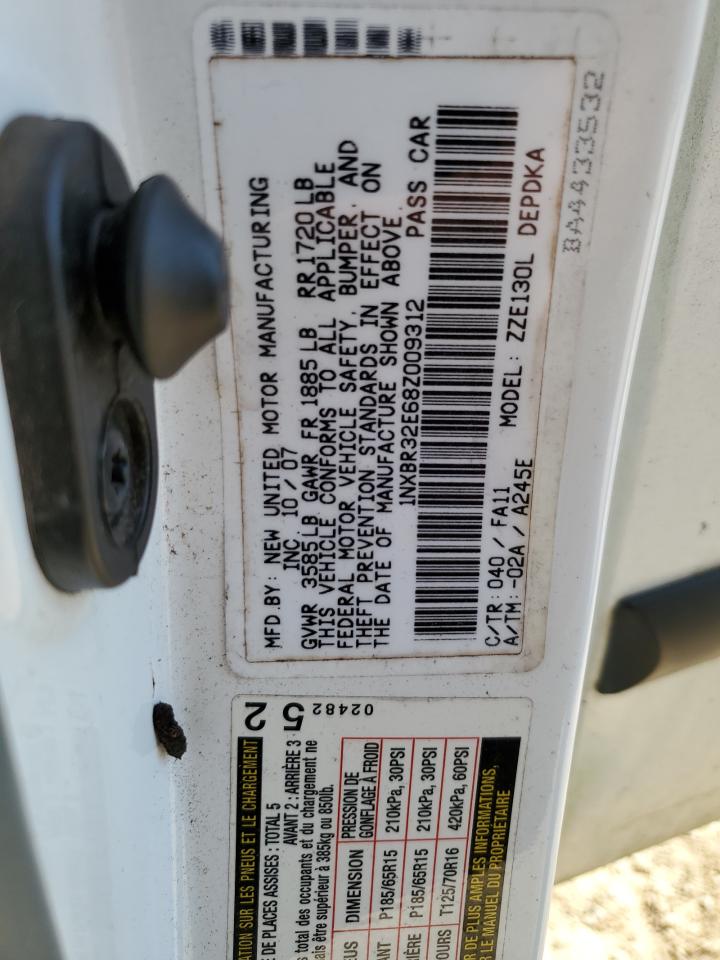 2008 Toyota Corolla Ce VIN: 1NXBR32E68Z009312 Lot: 81899985