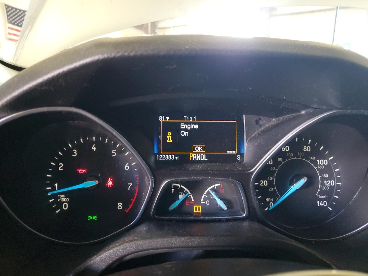 2017 Ford Focus Se VIN: 1FADP3F26HL285665 Lot: 81047545