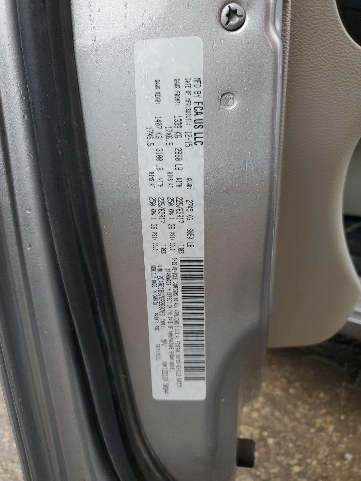 2016 Chrysler Town & Country Touring VIN: 2C4RC1BG7GR260703 Lot: 71555075