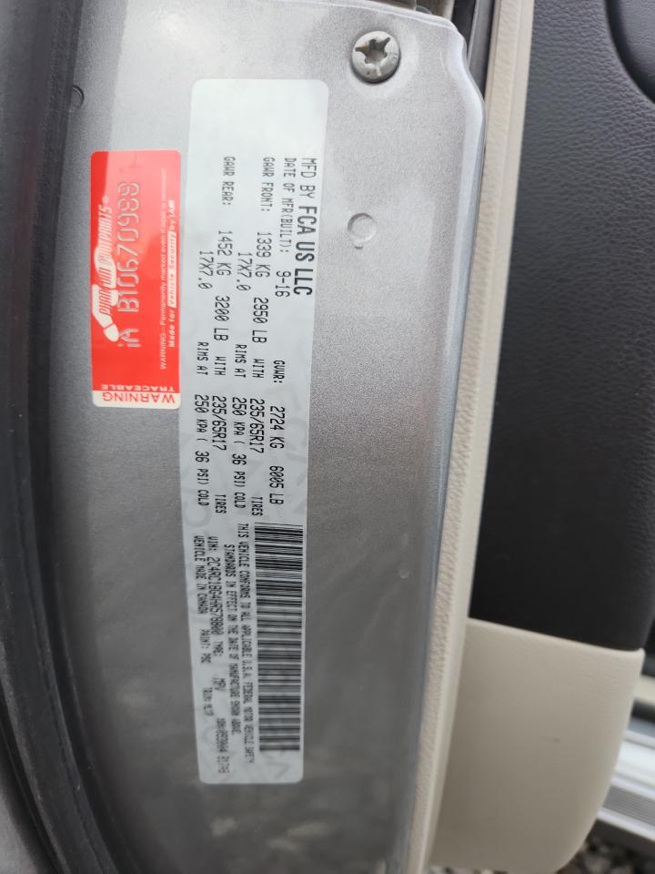 2017 Chrysler Pacifica Touring L VIN: 2C4RC1BG4HR578800 Lot: 81279515