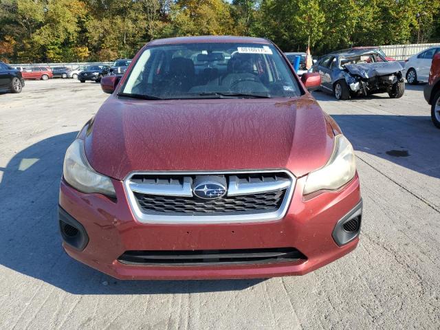  SUBARU IMPREZA 2012 Czerwony