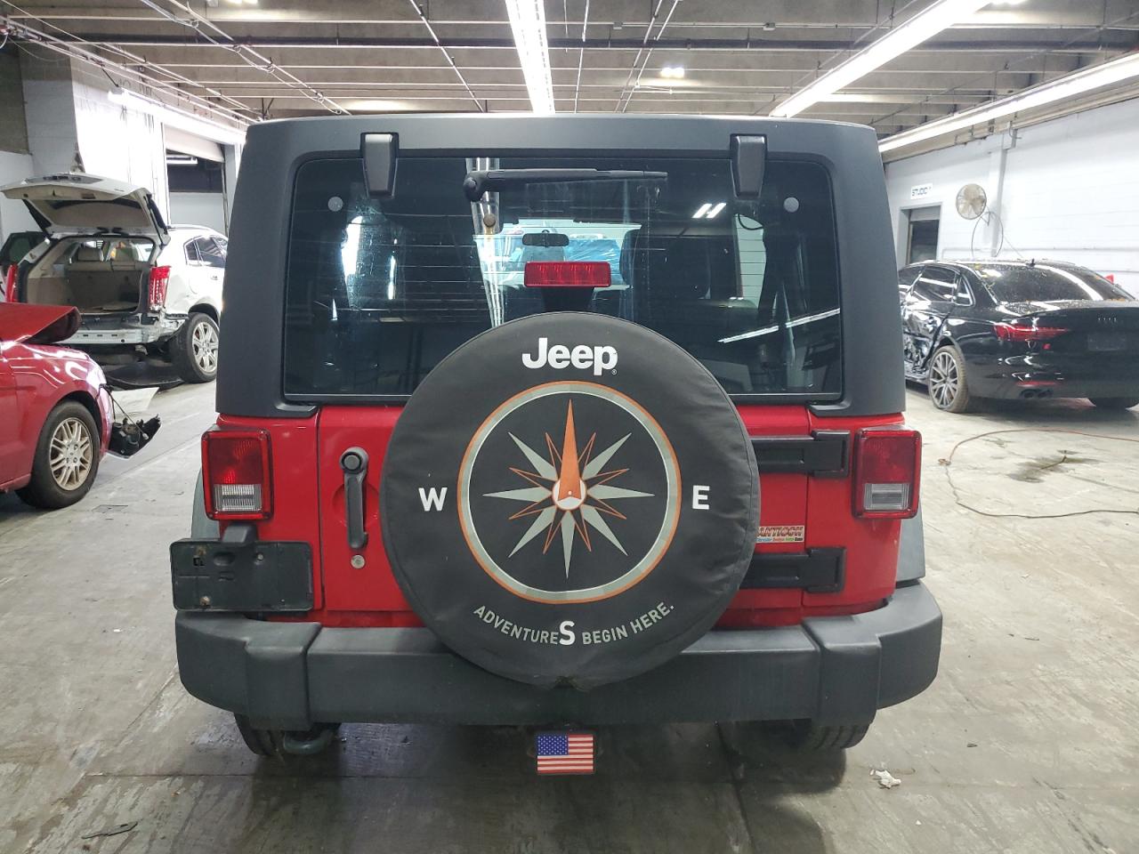 2011 Jeep Wrangler Unlimited Sport VIN: 1J4BA3H15BL610590 Lot: 83758725