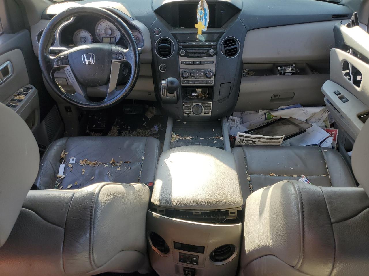 2013 Honda Pilot Exln VIN: 5FNYF4H75DB027860 Lot: 80401465