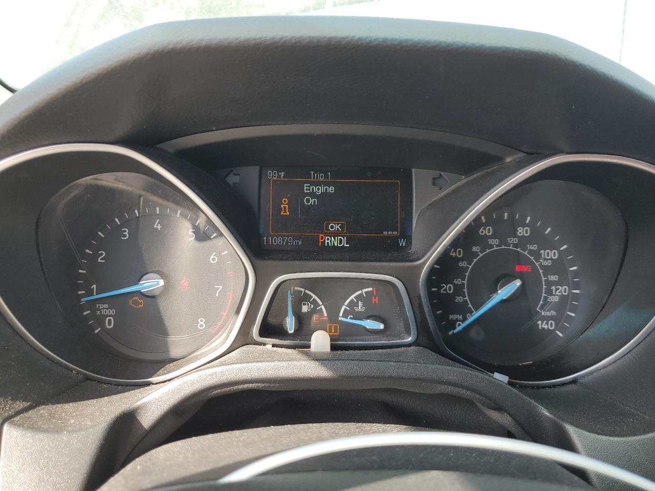 2018 Ford Focus Se VIN: 1FADP3F27JL319473 Lot: 80467705