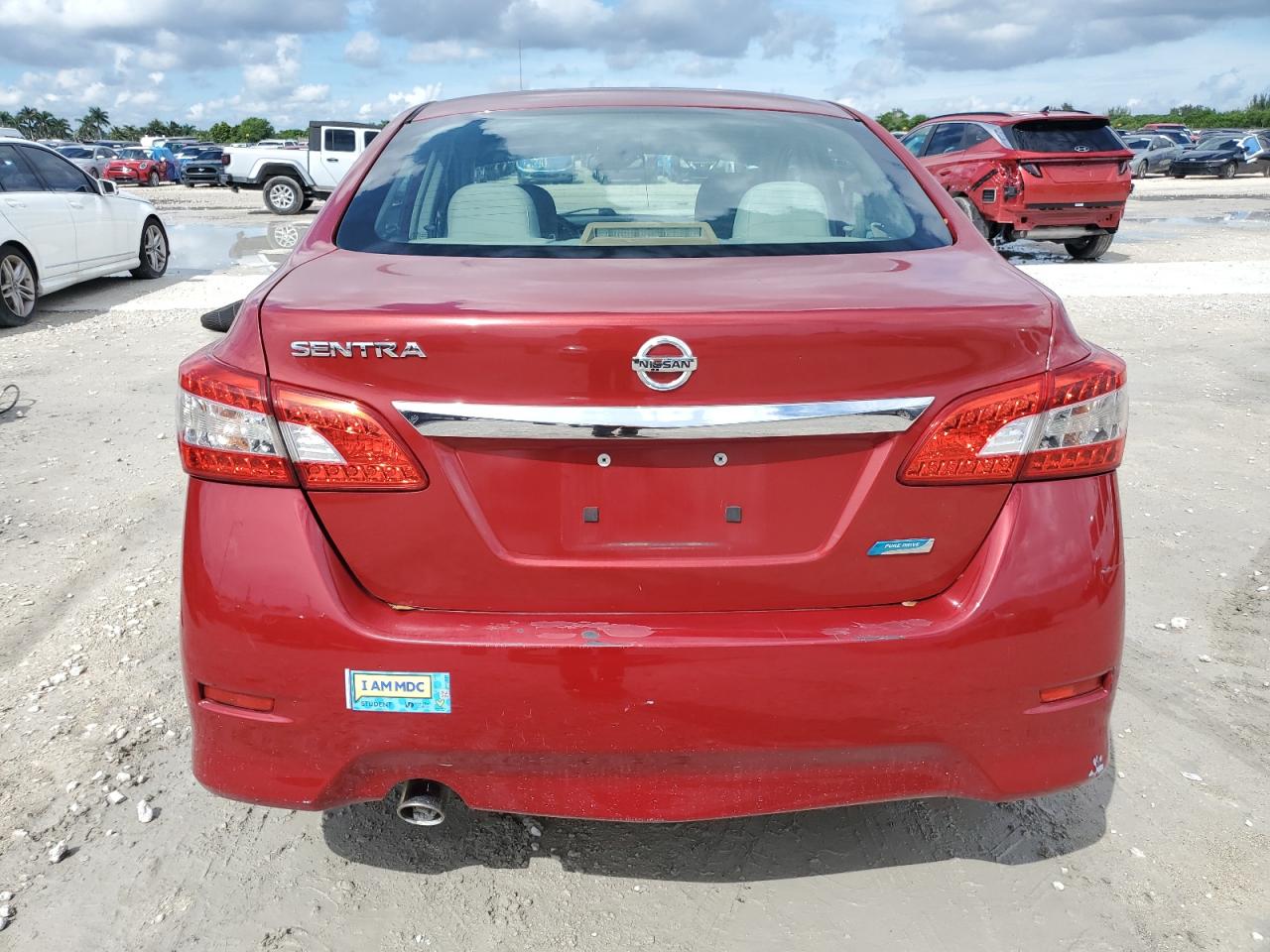 2013 Nissan Sentra S VIN: 3N1AB7APXDL797419 Lot: 81561925
