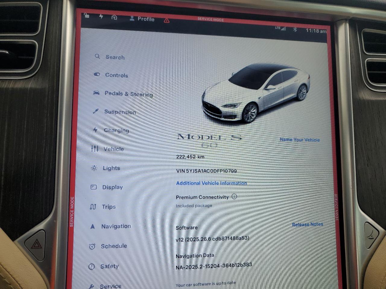 2013 Tesla Model S VIN: 5YJSA1AC0DFP10799 Lot: 81713755