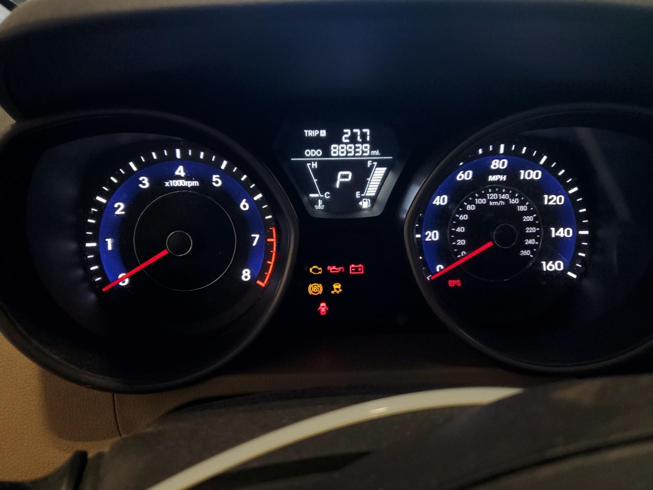 2013 Hyundai Elantra Gls VIN: 5NPDH4AE6DH186275 Lot: 81348905