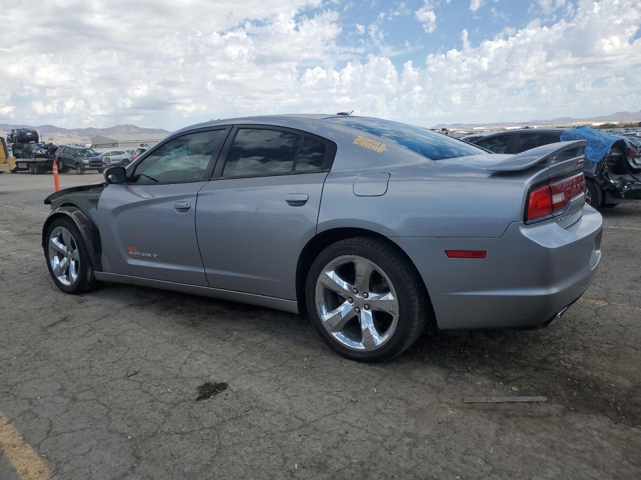 2014 Dodge Charger Sxt silver null flexible 2C3CDXHG4EH305245 photo #3