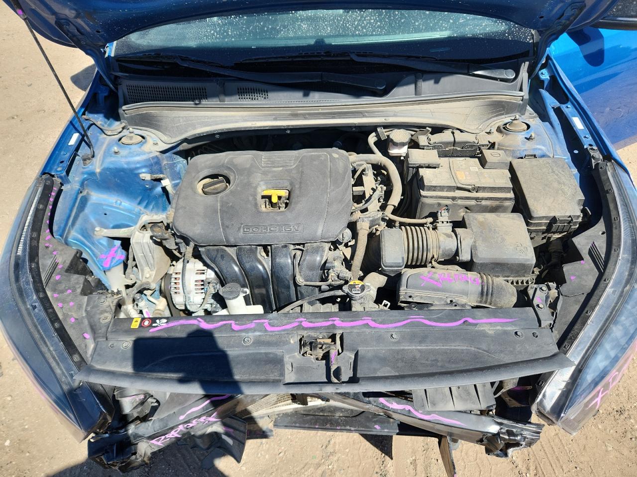 2022 Kia Forte Gt Line VIN: 3KPF54ADXNE478851 Lot: 80190885