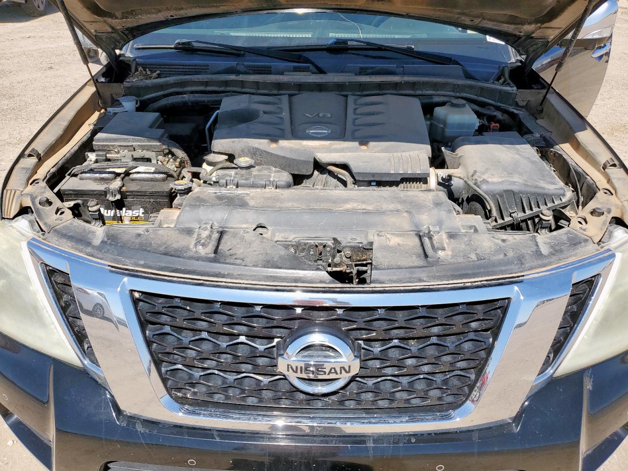 2017 Nissan Armada Platinum VIN: JN8AY2NFXH9303997 Lot: 80652995