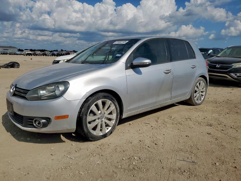 Hatchbacks VOLKSWAGEN GOLF 2014 Srebrny