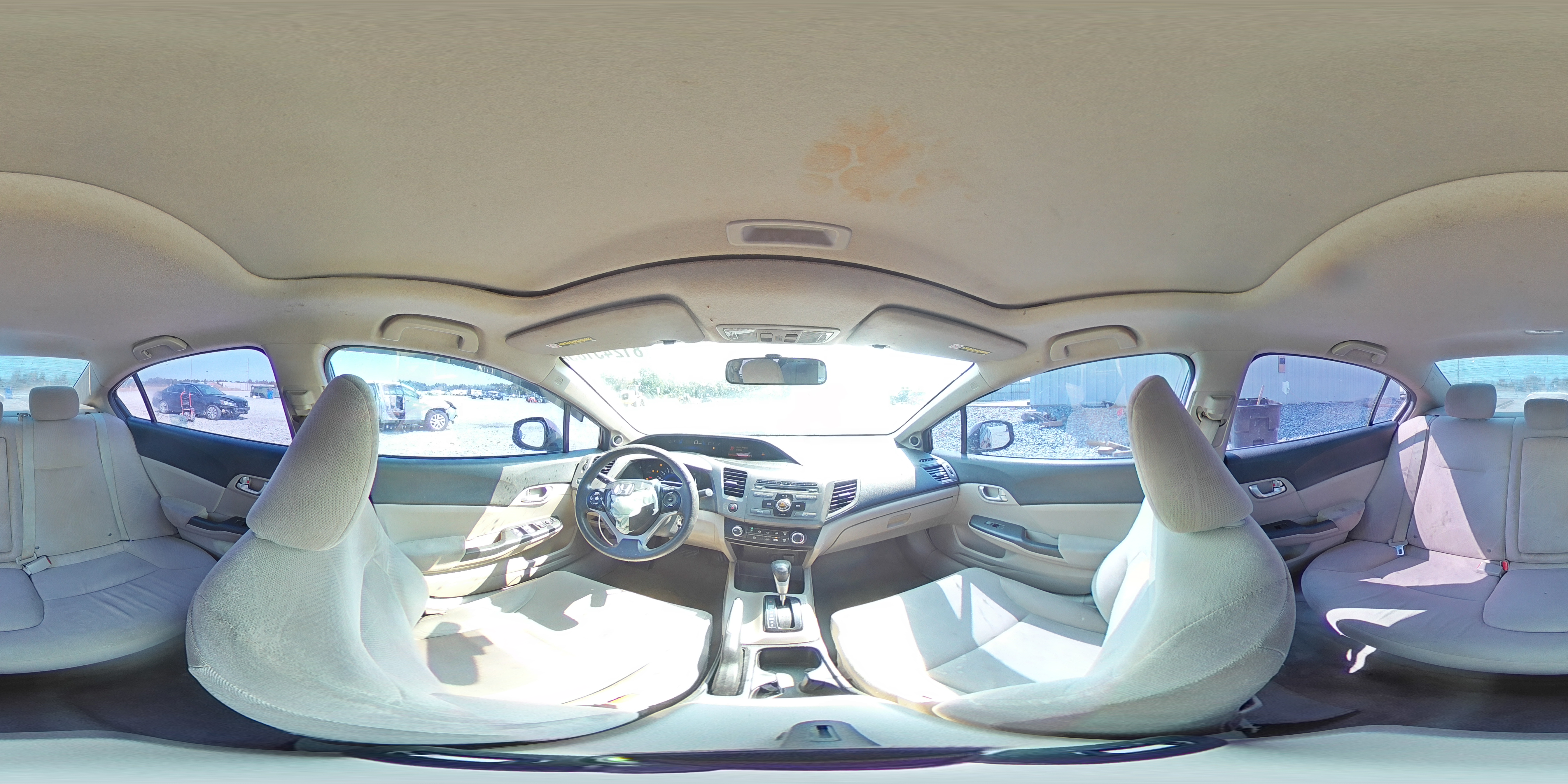 2012 Honda Civic Ex VIN: 19XFB2F8XCE385219 Lot: 81245105