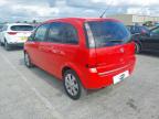 2008 VAUXHALL MERIVA BREEZE PLUS for sale at Copart CHESTER