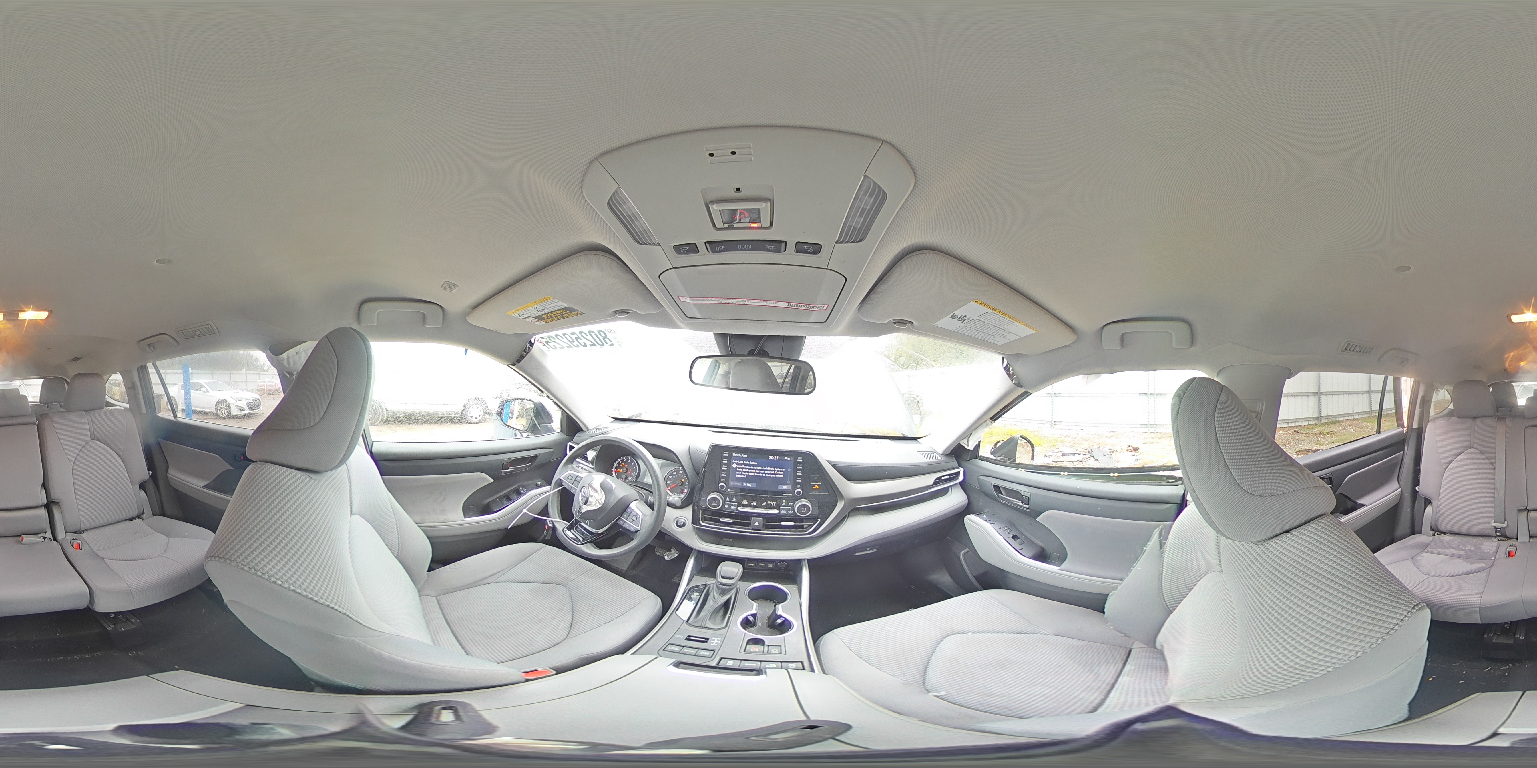 2021 Toyota Highlander L VIN: 5TDCZRBH4MS146611 Lot: 80259225