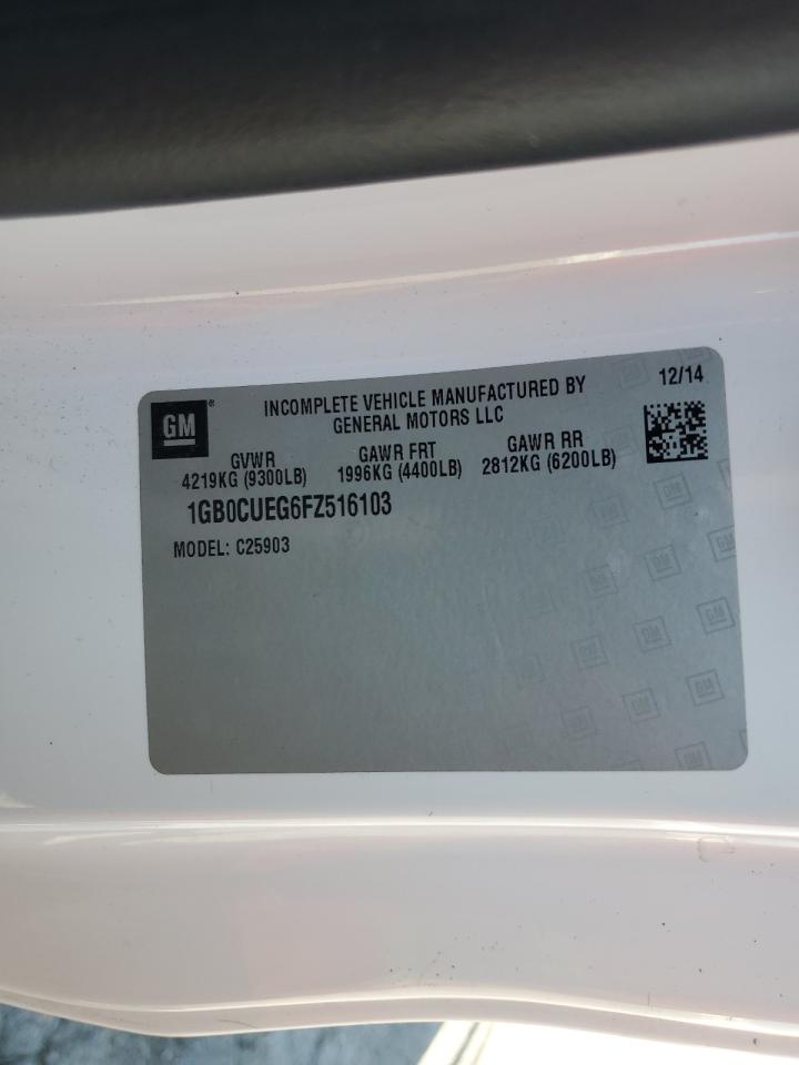 2015 Chevrolet Silverado C2500 Heavy Duty VIN: 1GB0CUEG6FZ516103 Lot: 80951675