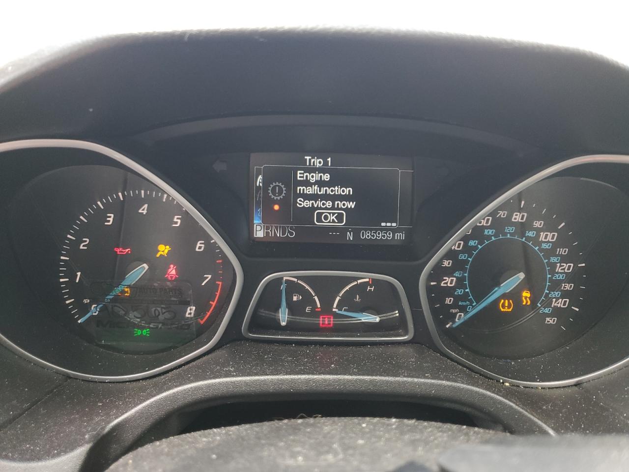 2012 Ford Focus Sel VIN: 1FAHP3H25CL154590 Lot: 82170935