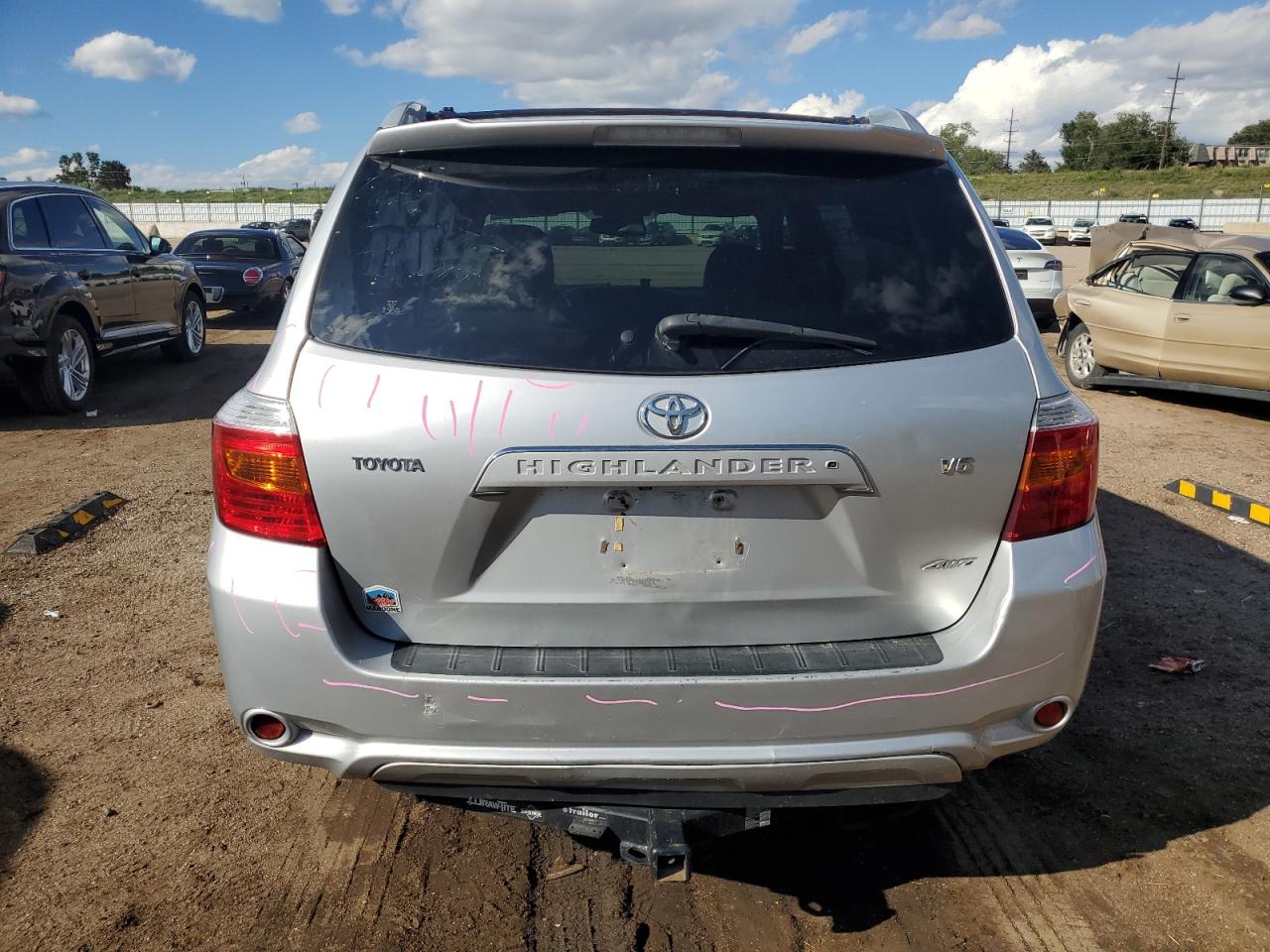 2008 Toyota Highlander Limited VIN: JTEES42A182102450 Lot: 80919925