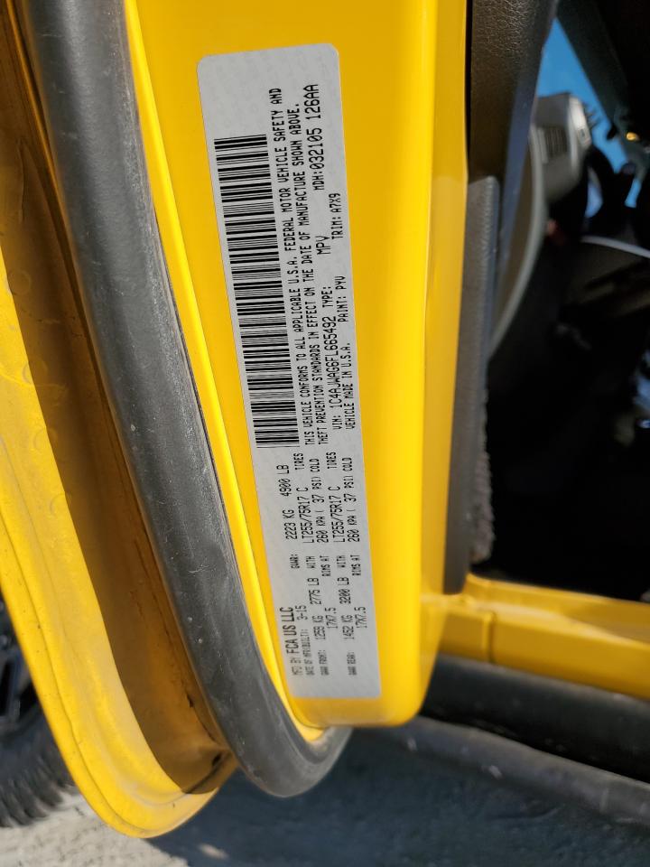 2015 Jeep Wrangler Sport VIN: 1C4AJWAG6FL665492 Lot: 81221655