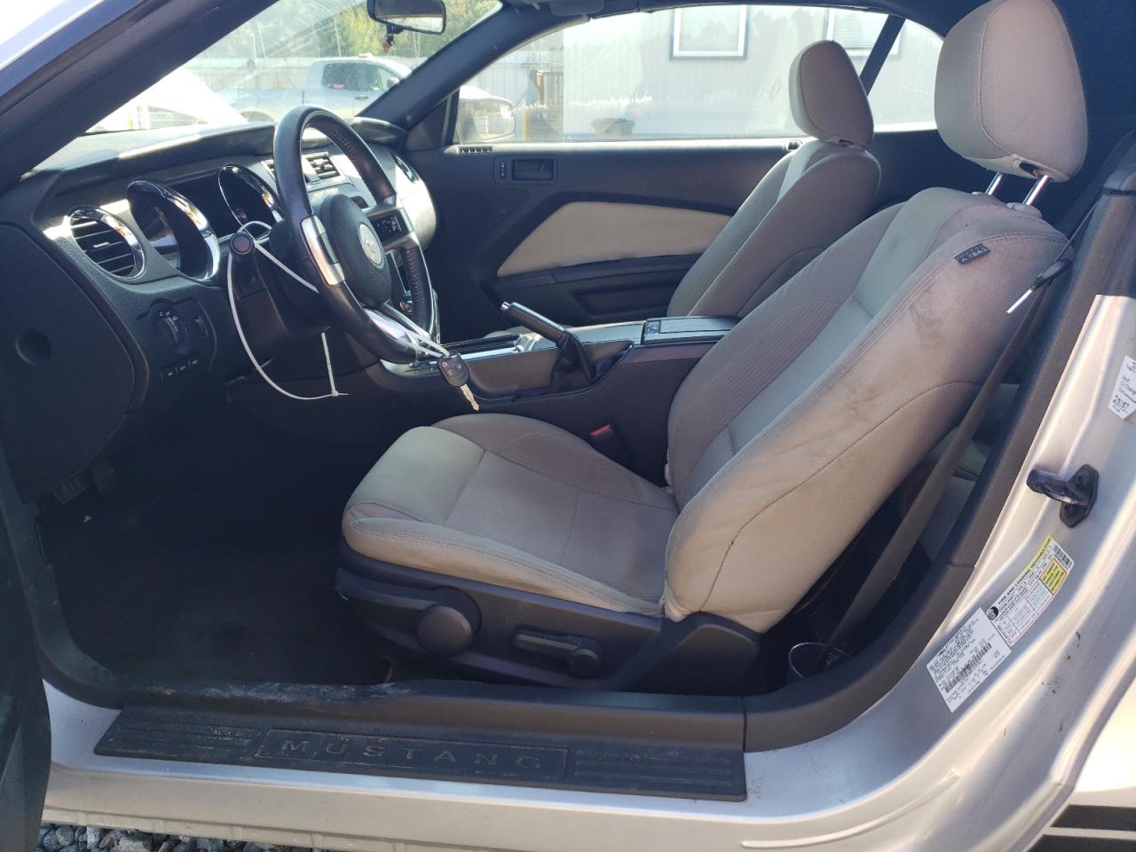 2012 Ford Mustang VIN: 1ZVBP8EM0C5222475 Lot: 80728785