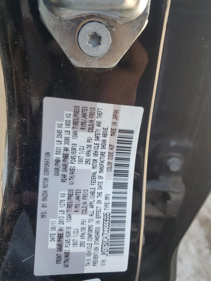 2012 Mazda Cx-9 VIN: JM3TB2CA7C0333685 Lot: 84563845