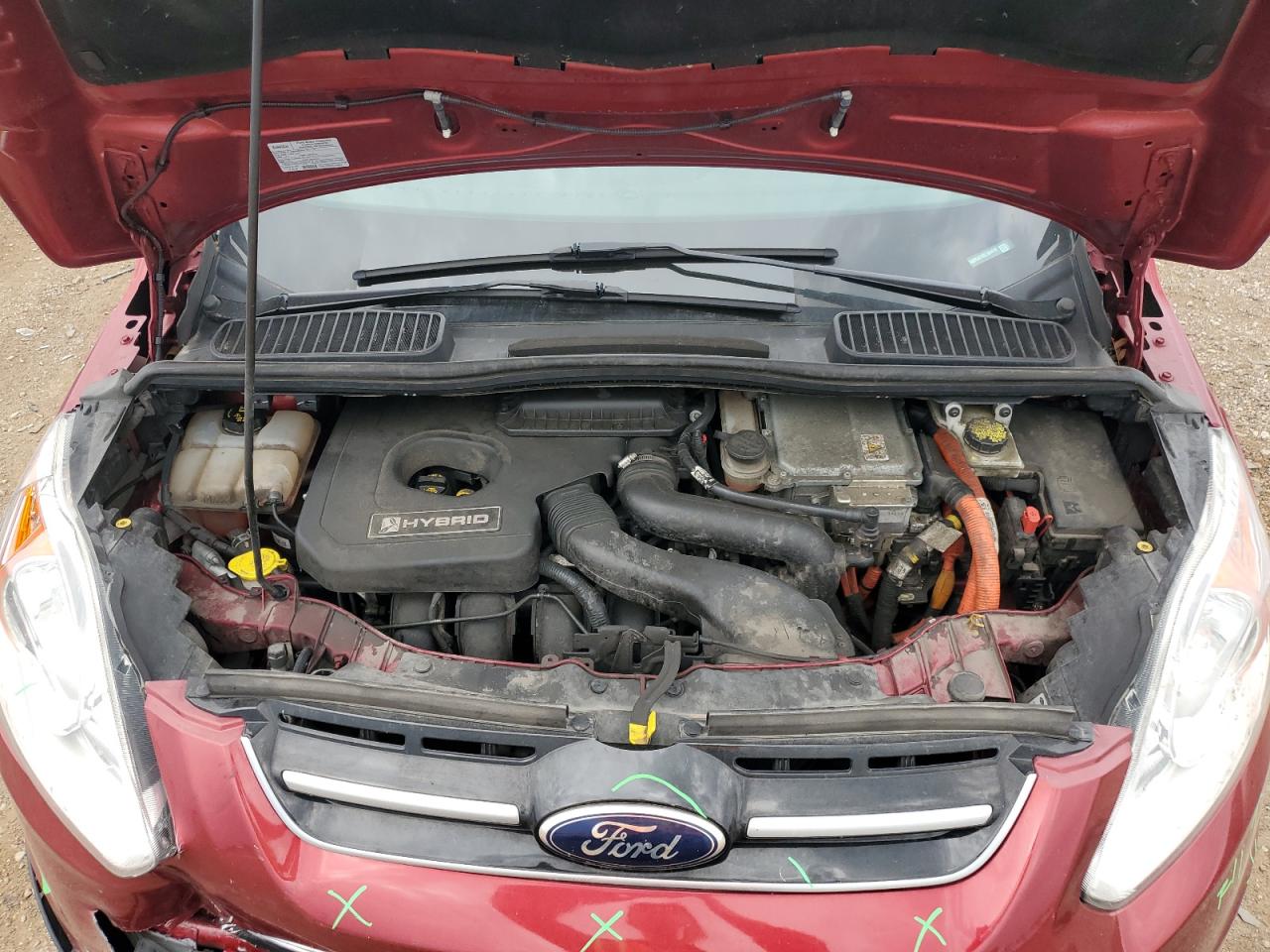 2014 Ford C-Max Se VIN: 1FADP5AUXEL501419 Lot: 81260375