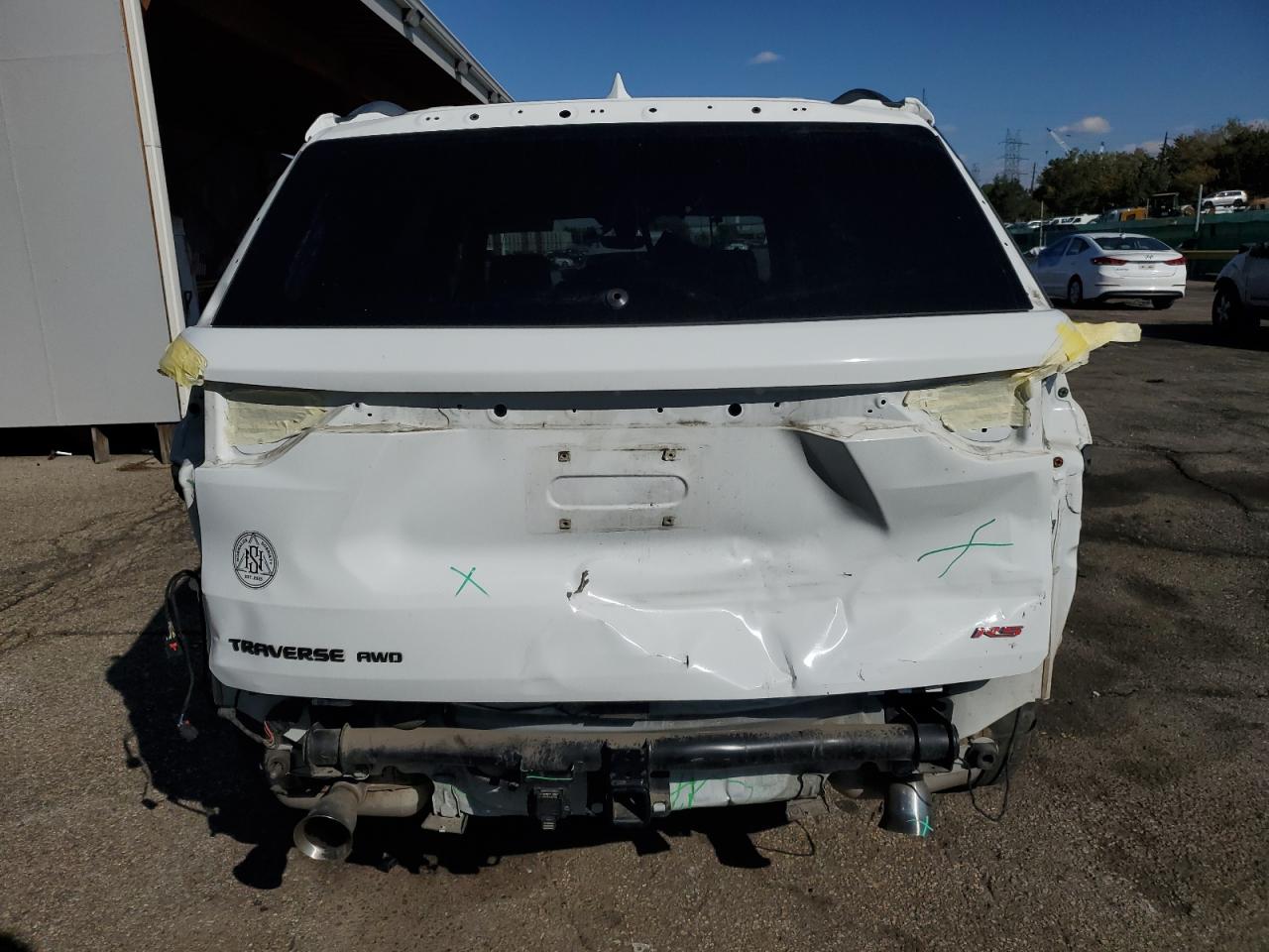 2022 Chevrolet Traverse Rs VIN: 1GNEVJKW1NJ185991 Lot: 81816615