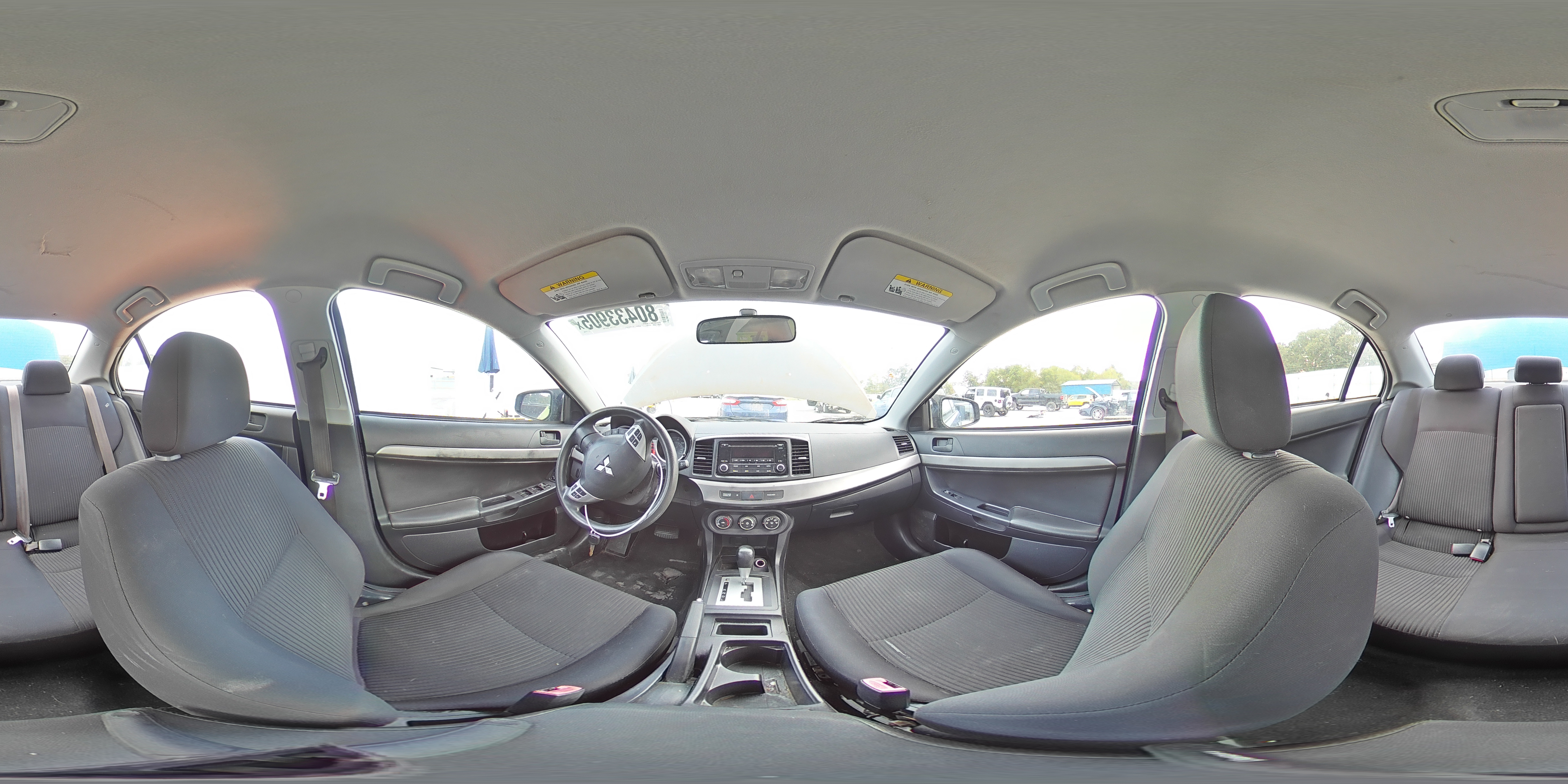 2015 Mitsubishi Lancer Es VIN: JA32U2FU6FU024550 Lot: 80433905