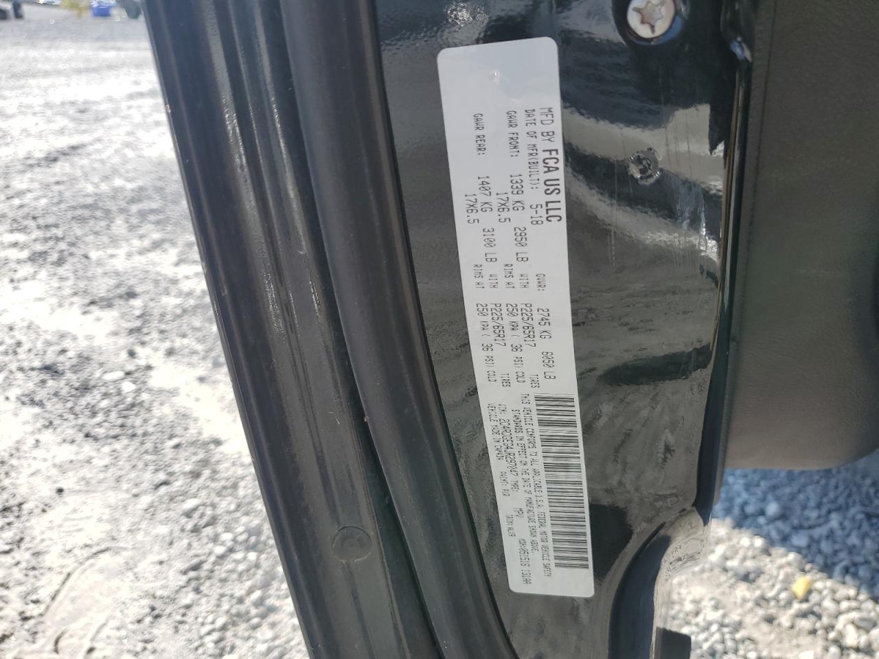 2018 Dodge Grand Caravan Gt VIN: 2C4RDGEG4JR297047 Lot: 82018035