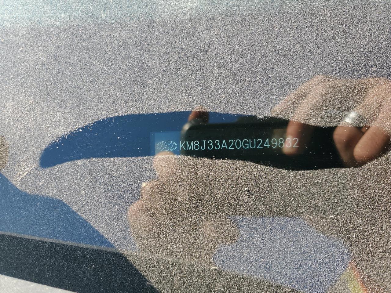 2016 Hyundai Tucson Limited VIN: KM8J33A20GU249832 Lot: 81025115