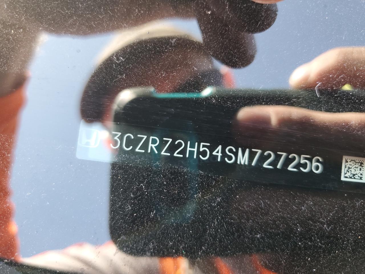 2025 Honda Hr-V Sport VIN: 3CZRZ2H54SM727256 Lot: 80431625