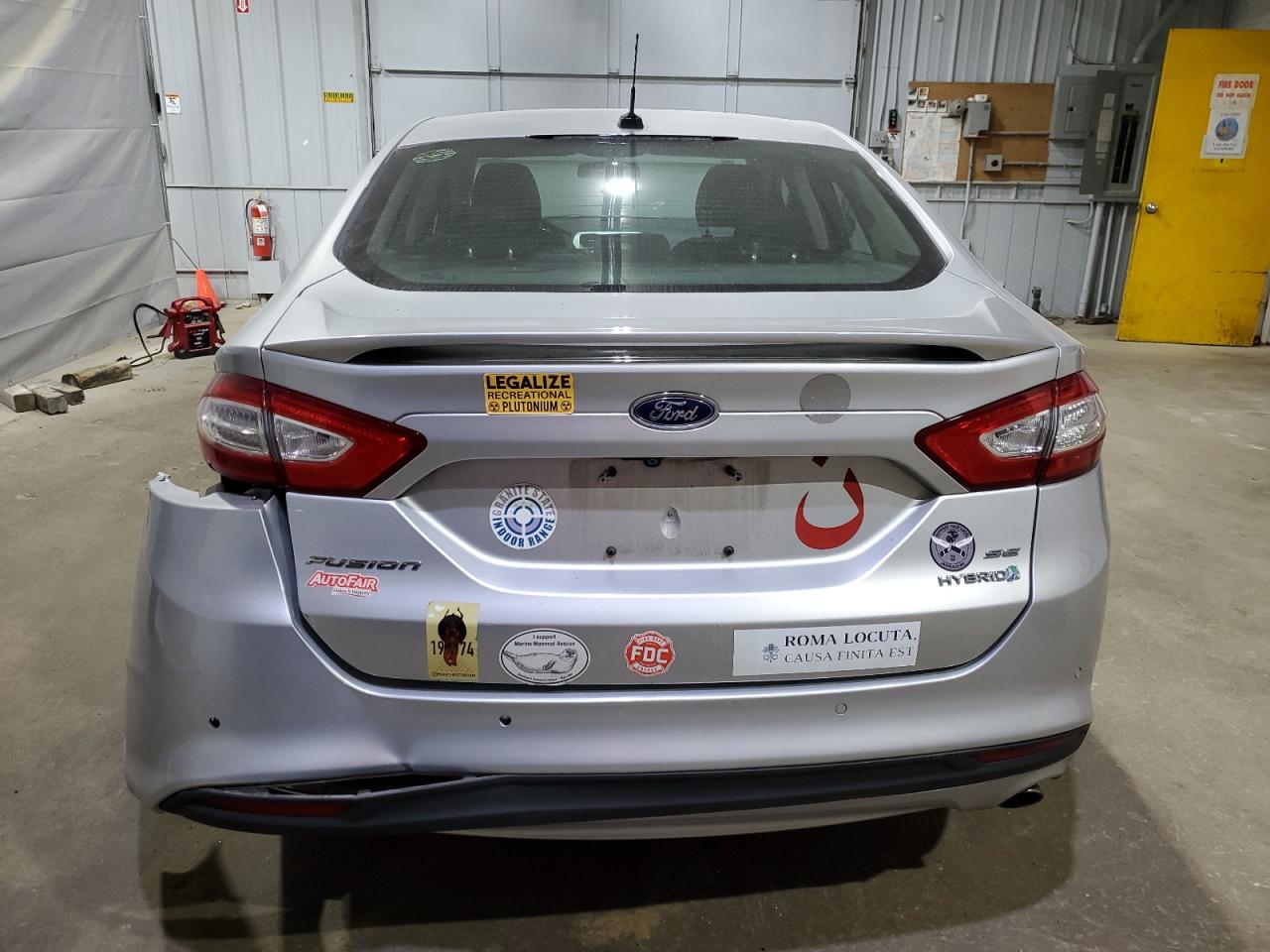 2016 Ford Fusion Se Hybrid VIN: 3FA6P0LUXGR321788 Lot: 80886235