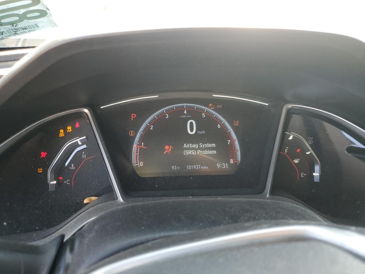 2019 Honda Civic Sport VIN: 2HGFC4B89KH300941 Lot: 80909165