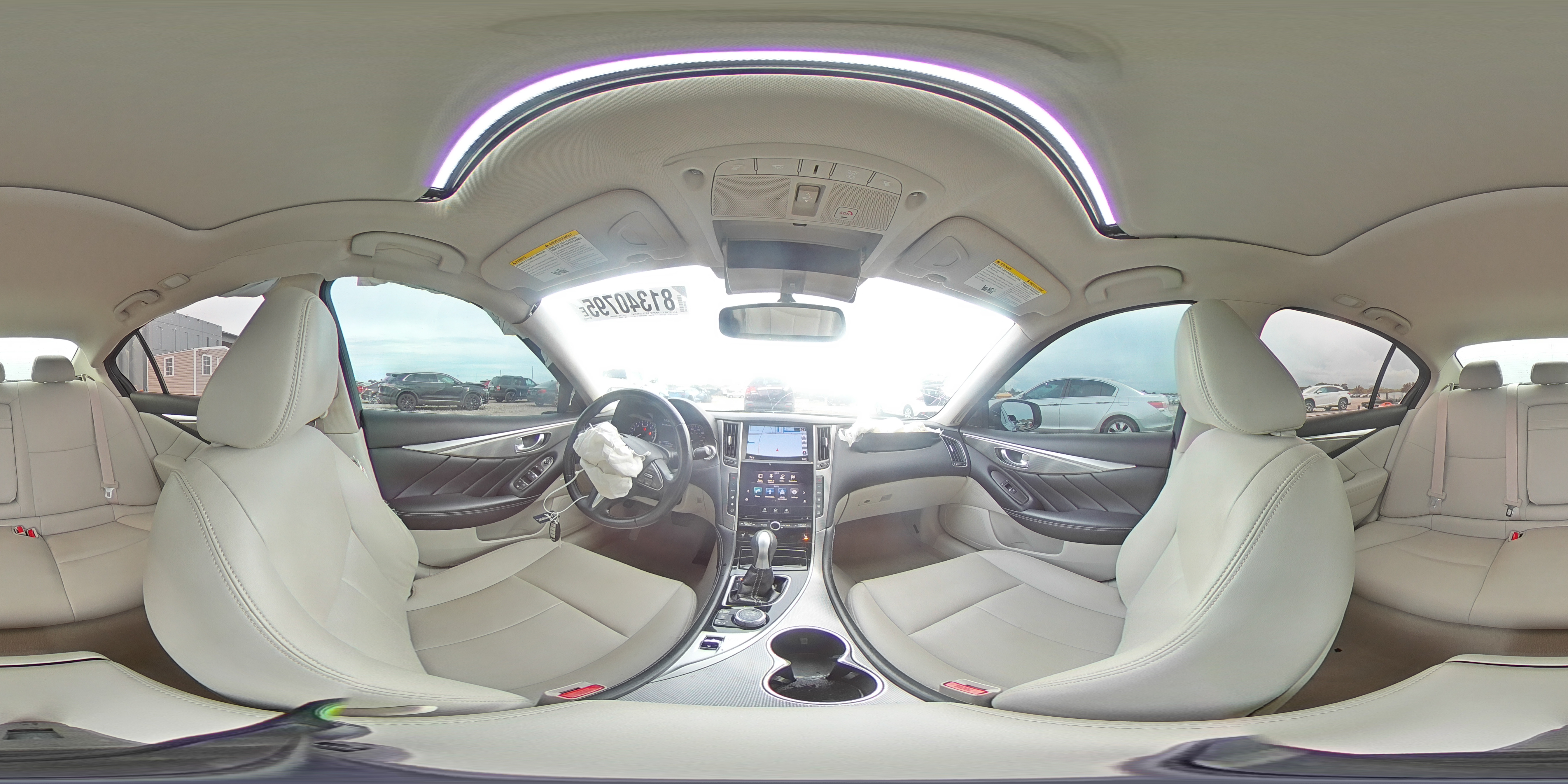 2015 Infiniti Q50 Base VIN: JN1BV7AP4FM338696 Lot: 81340795