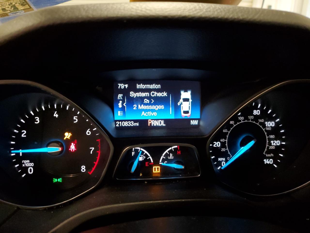 2018 Ford Focus Se VIN: 1FADP3F25JL327376 Lot: 80508545