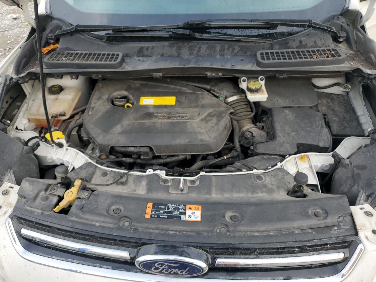 2016 Ford Escape Titanium VIN: 1FMCU0JX7GUA66914 Lot: 81215915