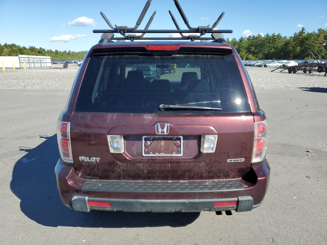 2007 Honda Pilot Ex VIN: 2HKYF18407H526169 Lot: 81834155