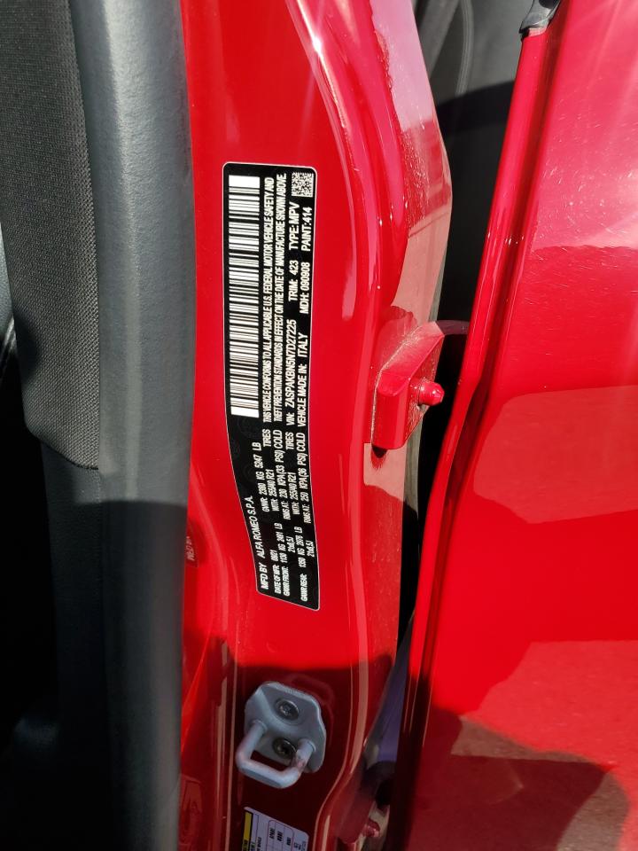 2022 Alfa Romeo Stelvio Ti VIN: ZASPAKBN5N7D27225 Lot: 92382165