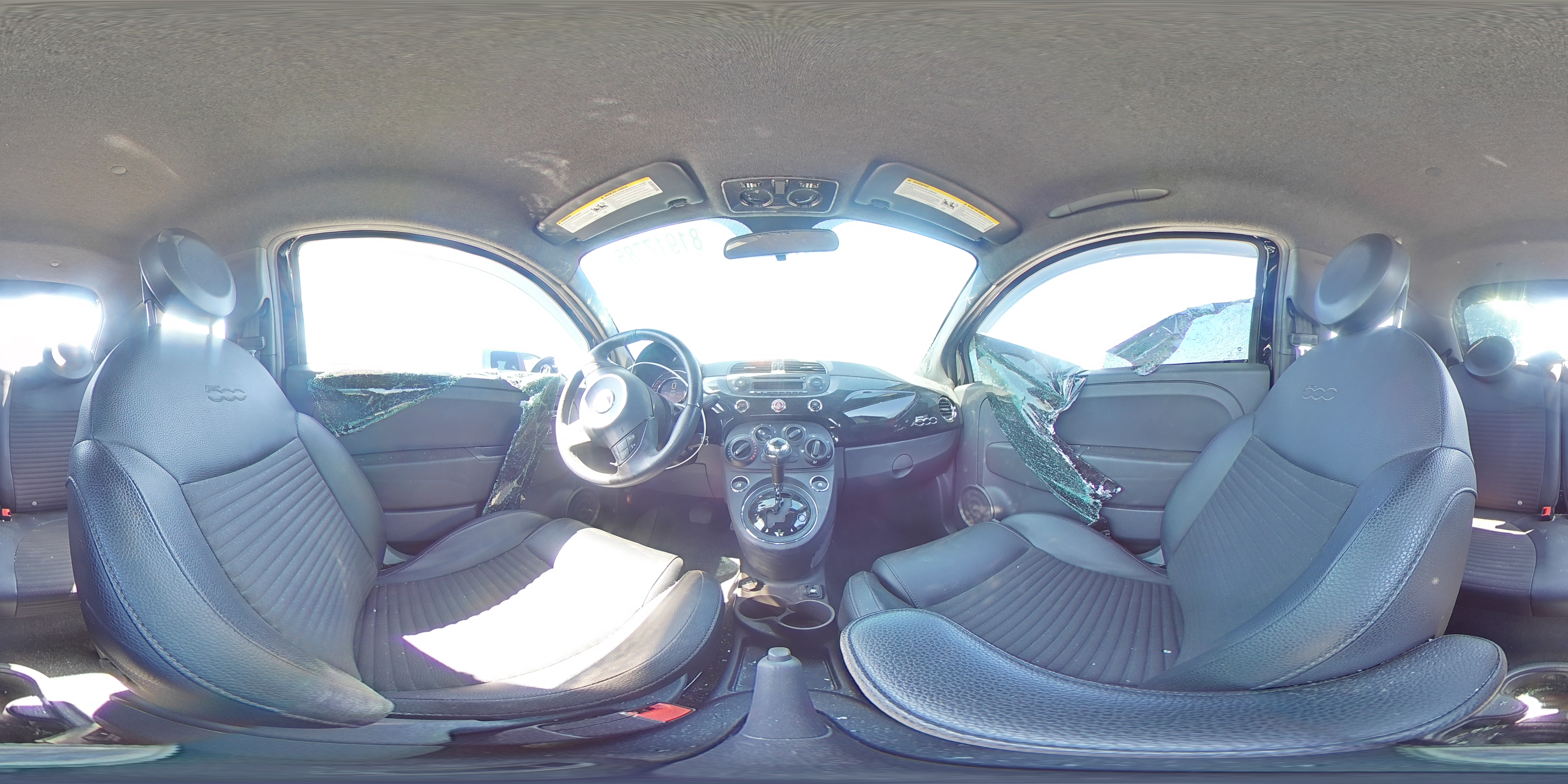 2015 Fiat 500 Sport VIN: 3C3CFFBR0FT576486 Lot: 81917785