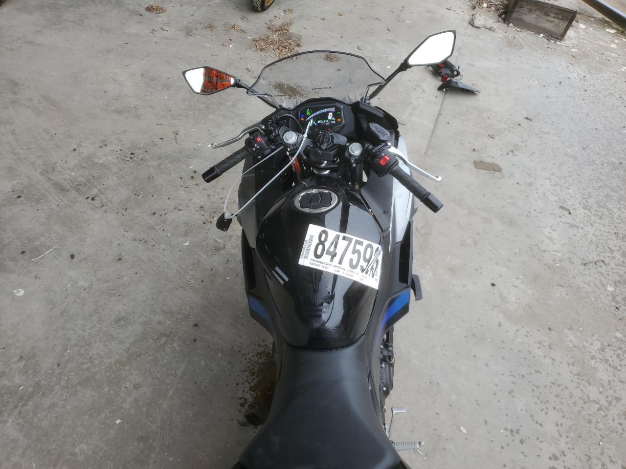 2025 Kawasaki Ex500 A VIN: ML5EXGJ16SDA60083 Lot: 84759245