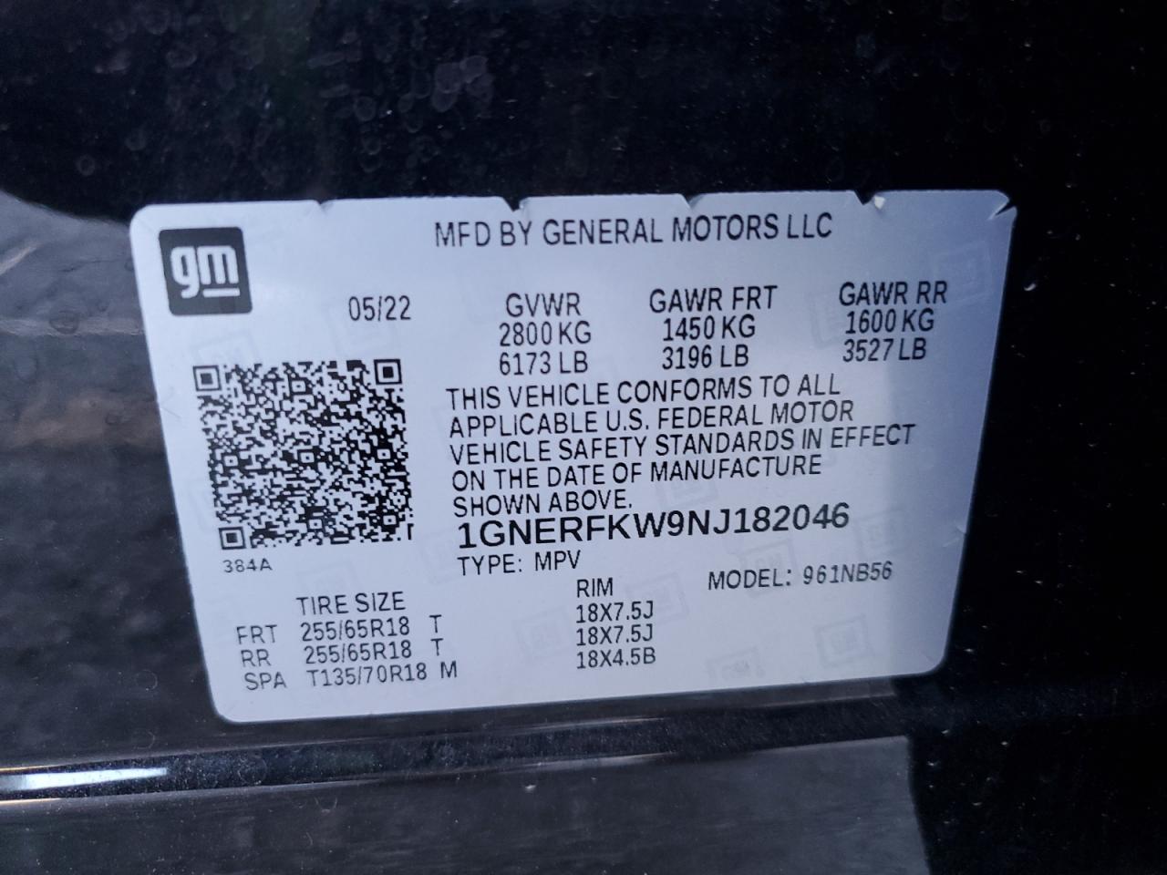 2022 Chevrolet Traverse Ls VIN: 1GNERFKW9NJ182046 Lot: 83998285